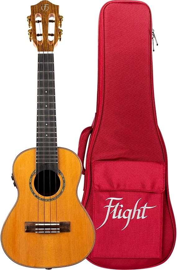 Flight Ukeleles, DIANA Soundwave Concert Electro-Acoustic Ukulele