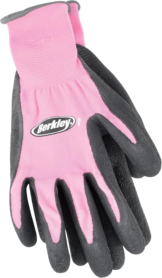 Berkley BTLCFG Coated Grip Gloves, Pink