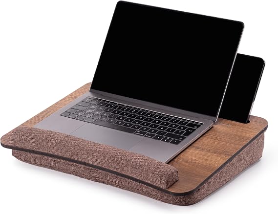 Vigo Wood-LS013 Minderli Laptop Sehpası (Ceviz)