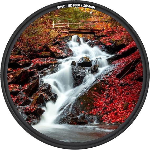 JJC 55mm ND Filter ND1000 Fixed 10-Stop Neutral Density for Camera Lens