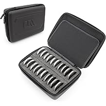 CASEMATIX 1 oz Silver Bar Capsule Holder Case for 1 Troy Ounce Silver Bars, Bullion Storage Box Fits 20 Coin Capsules up to 50mm, Organizer for Silver Bar Holders, Stacker Storage Coin Case