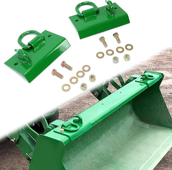 HECASA Tractor Bucket Grab Hooks Bolt On