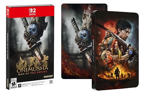 Onimusha: Way of the Sword Steelbook Edition - Nintendo Switch 2