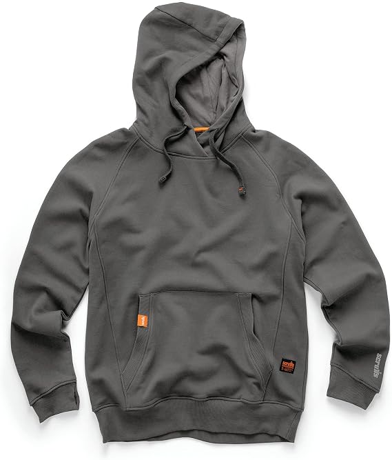 Scruffs Mens Eco-Worker Hoodie (L) (Graphite)