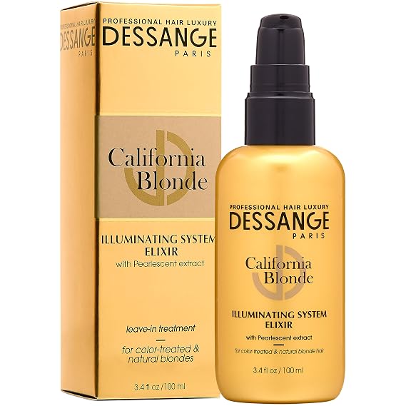 Dessange California Blonde Illuminating System Elixir, 3.4 Fluid Ounce