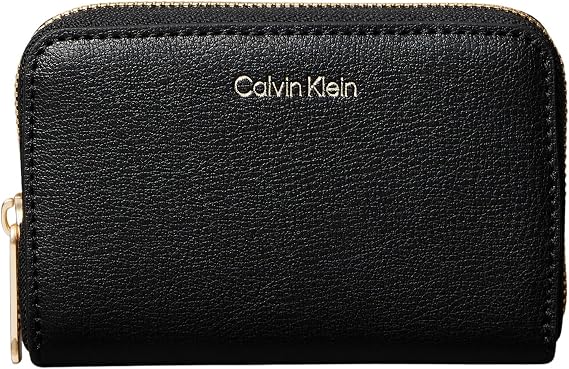 Calvin Klein FOIL LOGO MEDIUM ZIP AROUND Cüzdan Kadın
