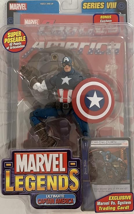 Marvel Legends Series VIII 6" Figure: Ultimate Captain America