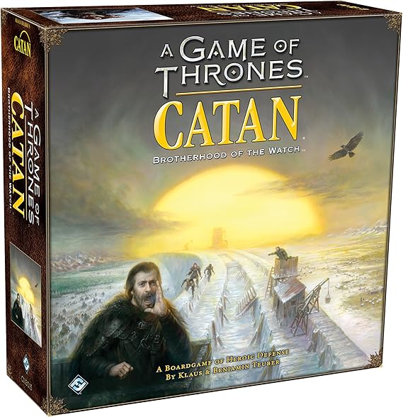 CATAN A Game of Thrones Brotherhood of The Watch Board Game - Strategy & Adventure for Kids and Adults, Ages 14+, 3-4 Players, 60-90 Minute Playtime