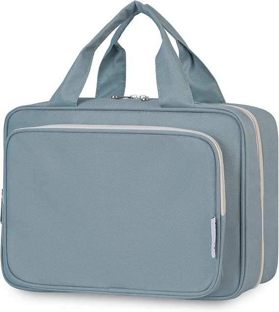 Narwey Travel Toiletry Bag for Women, Large Hanging Makeup Organizer Bag