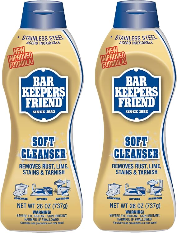 Bar Keepers Friend Bar Keepers Friend Soft Cleaner Premixed Formula, Citrus, 26 Ounce (Pack of 2)