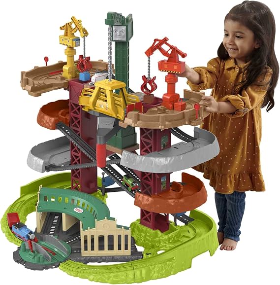 Thomas & Friends Trains & Cranes Super Tower, Ages 3+