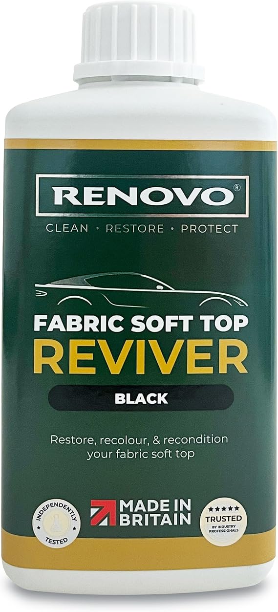 Renovo Soft Top Reviver - Black (500ml)