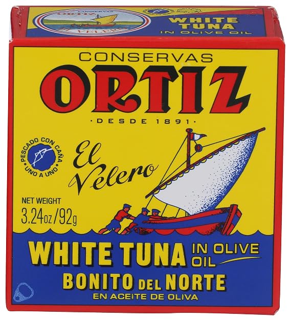 ORTIZ Bonito Del Norte Tuna In Oil, 3.24 OZ