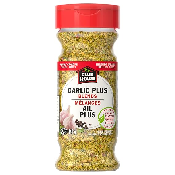 Club House, Signature Blend, Garlic Plus, 141g/5oz. Seasoning
