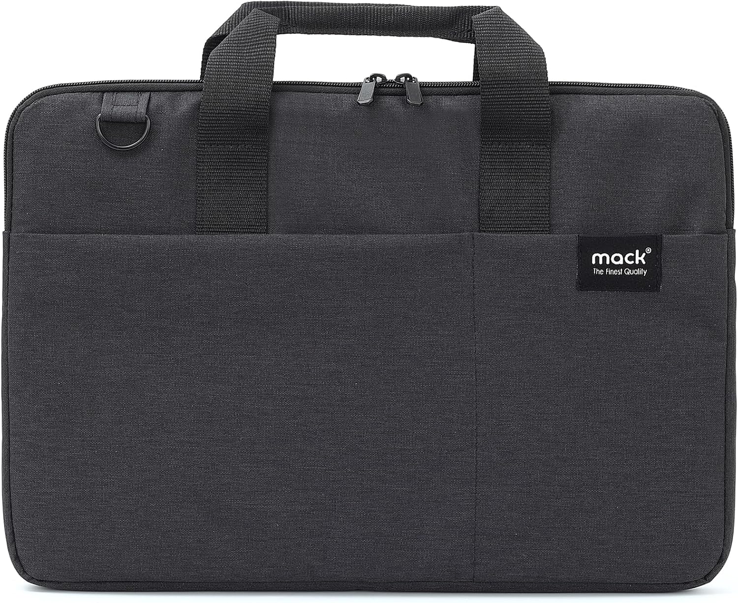 MACK Cityfit MCC-701 Laptop Bag, Professional Computer Bag for Men and Women, 13.3 inch - 14.1 inch Notebook Bag, Briefcase, Black