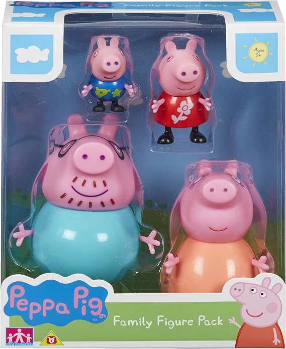 Peppa Pig 674 06666 Family Figure Pack