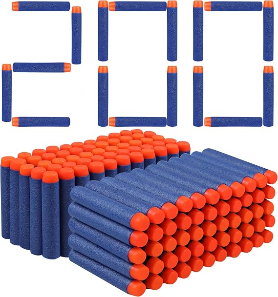 VCOSTORE Darts Foam Bullet Darts Foam Darts for Kids 4 Colours 100 200 400 Pieces