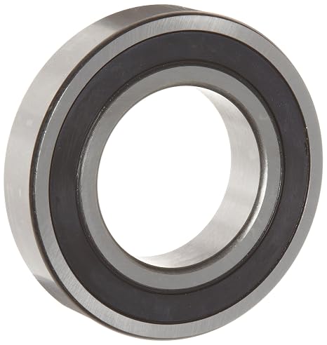 WJB 6214-2RS Deep Groove Ball Bearing, Double Sealed, Metric, 70mm ID, 125mm OD, 24mm Width, 14000lbf Dynamic Load Capacity, 9900lbf Static Load Capacity