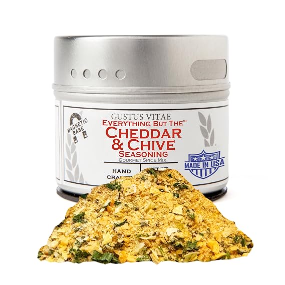 Gustus Vitae | Everything But The Cheddar & Chive Seasoning | Spice Blend