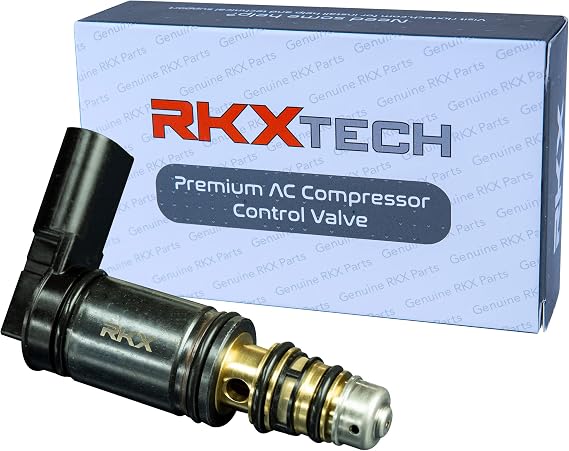 RKX AC Compressor Control Solenoid Valve compatible with Denso 6SES14C 7SE 6SE 5SE