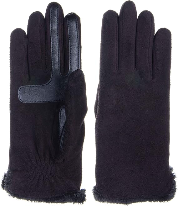 isotoner Womens Stretch Fleece Glove - Microluxe One Size