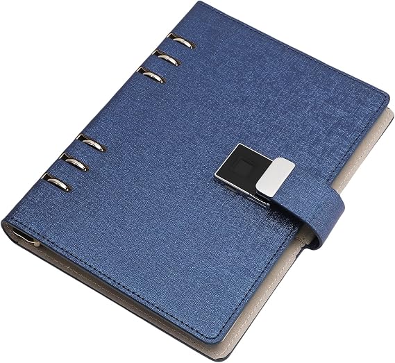 Bewinner Smart Notebook Set with Smart Pen, Fingerprint Lock Digital Notebook, Real Time Paper Screen Sync, AI Voice Painting Text Translation, Reusable Bluetooth 5.0 Notebook for Office