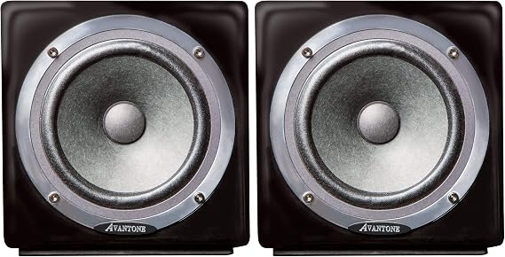 Avantone Audio Active MixCubes - Gloss Black/Pair