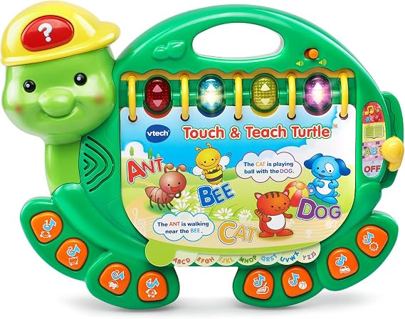 VTech Touch and Teach Turtle Book, Green