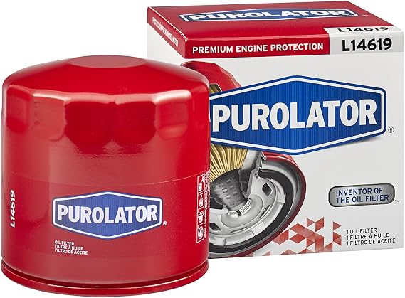 Purolator L14619 Premium Engine Protection Spin On Oil Filter Compatible With 1987-1990 Jeep Wrangler, 1985-1990 Jeep Cherokee, 1986-1990 Jeep Comanche, 1987-1990 Jeep Grand Wagoneer