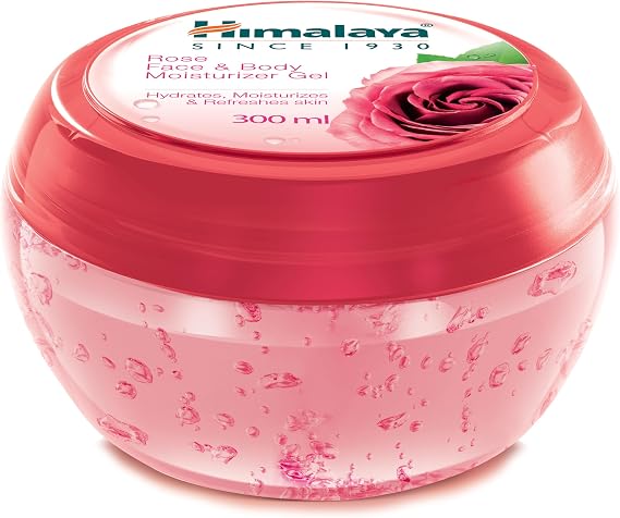 Himalaya Rose Face & Body Moisturizer Gel -300ml