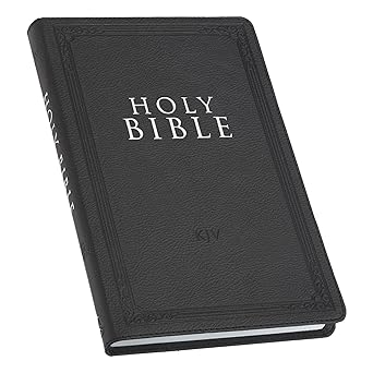 KJV Holy Bible, Gift Edition Faux Leather, King James Version, Black KJV Gift Editions