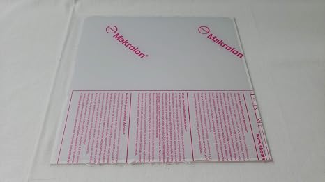 Clear Polycarbonate Lexan Sheet - 1/4" (24" x 48")