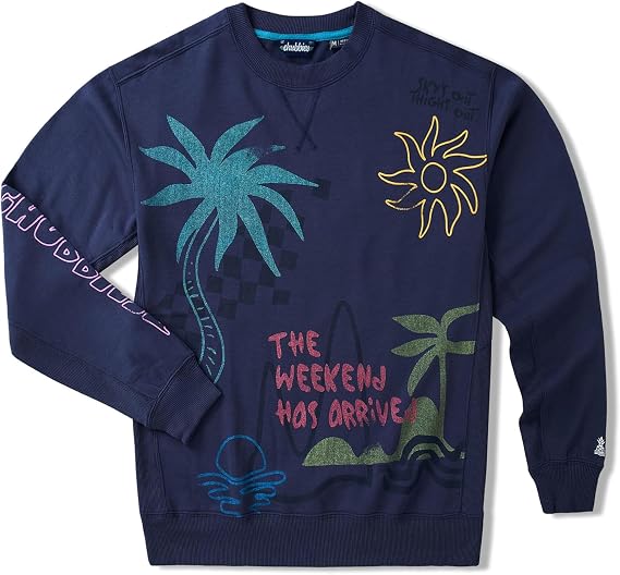 Chubbies Men's The Sketchy (Soft Terry Crewneck)