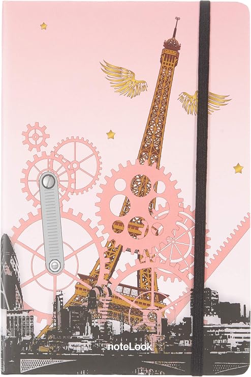 Notelook Scrikss Paris Çizgili Defter A5