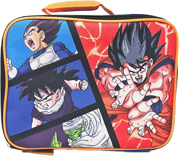 Dragonball Z Insulated Rectangle Lunch Bag Box