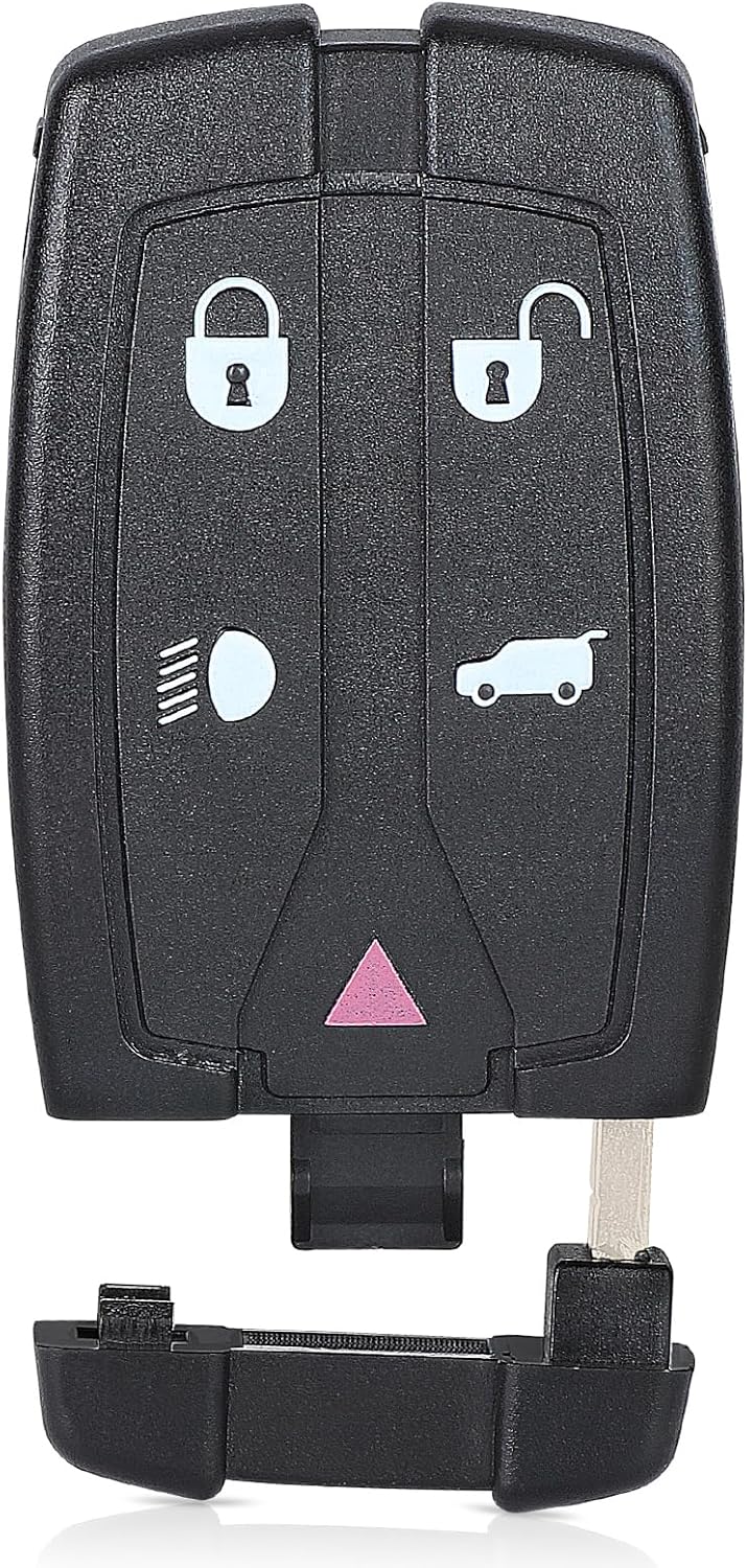 Keyecu 2008 2009 2010 2011 2012 スマートリモートキー キーキーレスエントリーフォブ 5 BTN ランドローバー LR2 315MHz FCC ID NT8TX9用