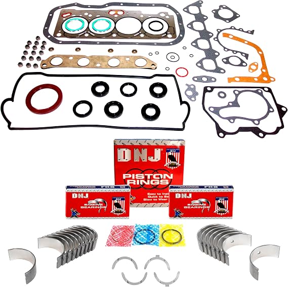 DNJ RRK945 Engine Re-Ring Kit for 1993-1997 Geo Toyota Corolla Prizm 1.6L L4 16V DOHC 1588cc