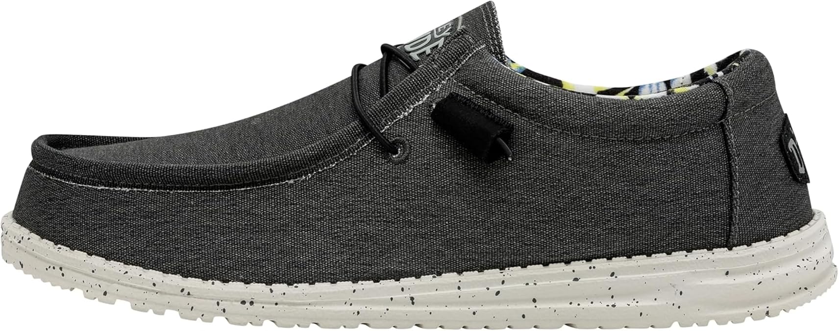 HEYDUDE Men's Wally Canvas - Casual Slip-On Shoes - Moccasin Style