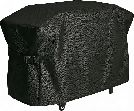 Griddle Cover for Blackstone 28 inch Griddle with Hood Double Shelf, 5483 Grill Cover for 1883 1785 1924 2086 2146 2147, Heavy Duty Waterproof 600D Polyester Flat Grill Griddle Cover