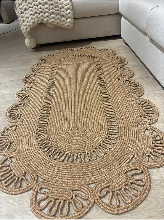 Matrix Jüt Kilim, Paspas, Mutfak Halısı, Banyo Paspası, Kilim, Halı, Oturma Odası Halısı Hasır 100 x 200