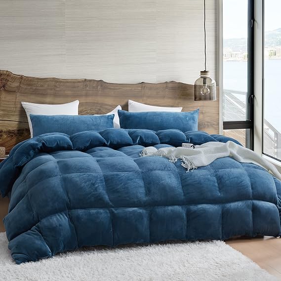 Byourbed Boi He Thick - Coma Inducer Full Comforter Set - Navy