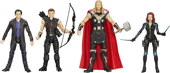 Avengers 6" Movie Legends Action Figure (Pack of 4)