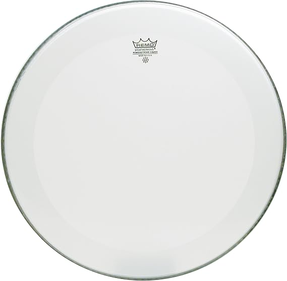 Remo P31220-C1 20-Inch Smooth White Powerstroke 3 Bass Drumhead