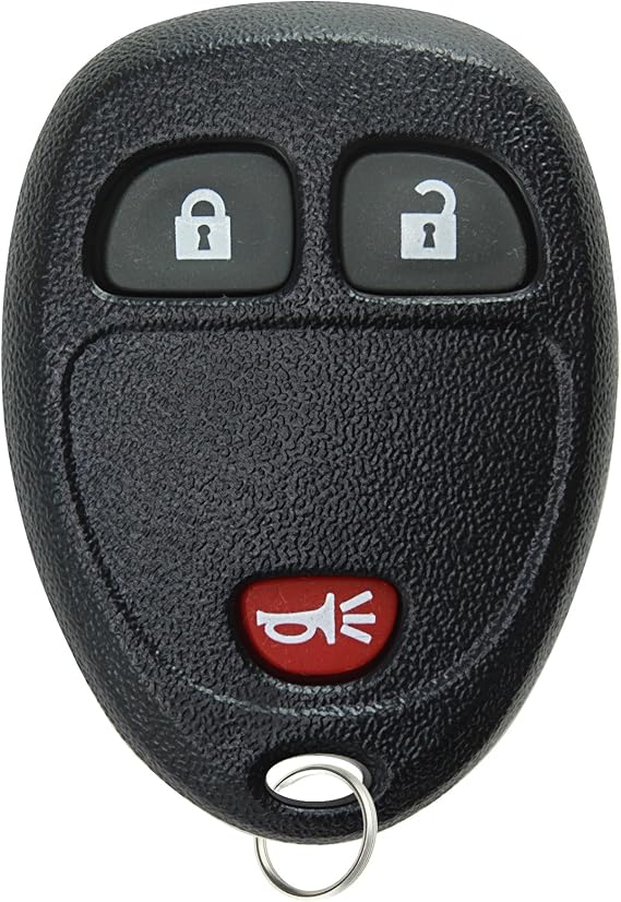 KeylessOption Keyless Entry Remote Control Car Key Fob Replacement for 15777636