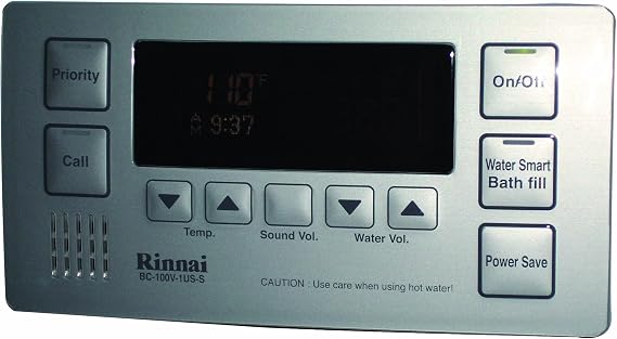 Rinnai BC-100V-1S, Small, Silver/Pewter