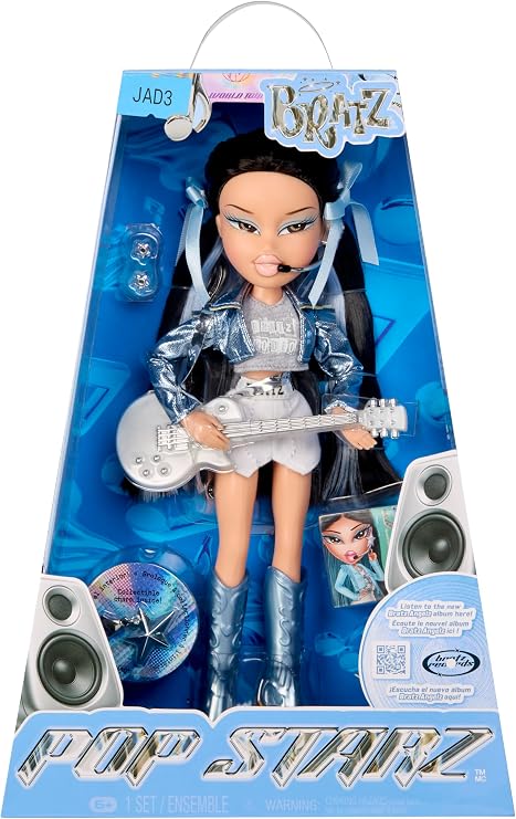 Bratz Pop Starz Jade Fashion Doll with Accessories and Charms