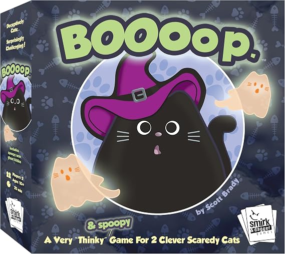 BOOoop by Smirk & Dagger: Adorable 2 Player Strategy Board Game