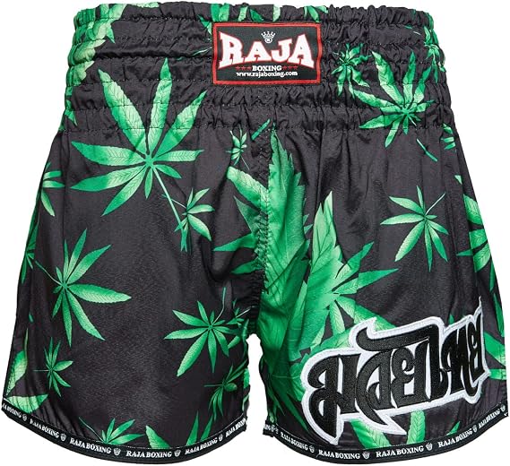 Raja Boxing Muay Thai Shorts - Muay Thai Shorts Men, Boxing Shorts for Women, Thai Shorts Retro, MMA Shorts Men & Women, UFC Shorts, BJJ Shorts, Muay Thai Shorts Women & Men SP63-124-XL