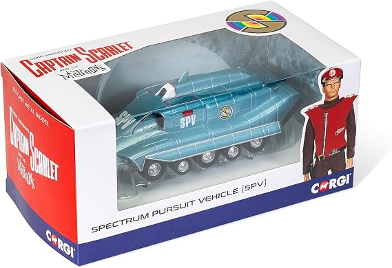 Corgi CC96308 Captain Scarlet (Classic) - Spectrum Pursuit Vehicle (SPV) TV & Film Diecast Model for Adults