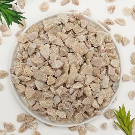 10lb Pea Gravels Natural River Rocks, Decorative Gravels for Plants- Small Pebbles-Ideal for Aquarium, Fish Tank, Vases, Succulents, Home Decor, Outdoor Garden Landscaping, Yellow Gravel